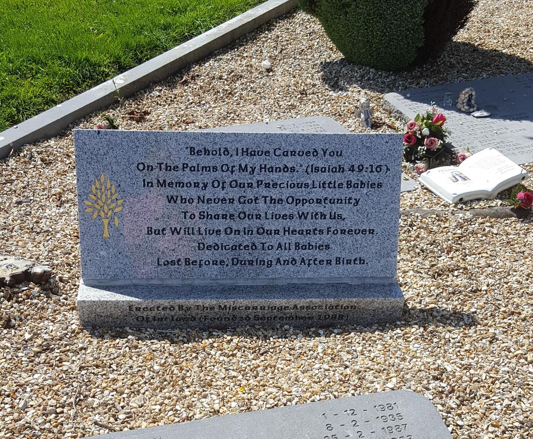 Memorial Stones Miscarriage.ie